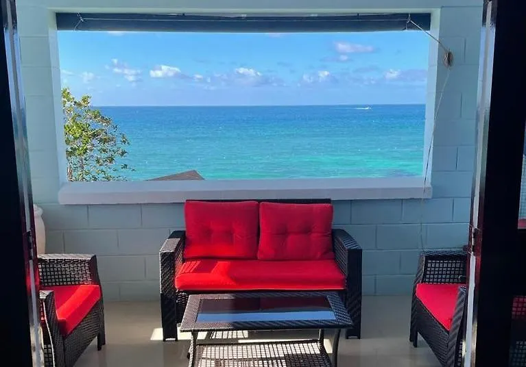 Caribbean Bliss - Oceanfront Studio With Stunning Views Negril Apartamento